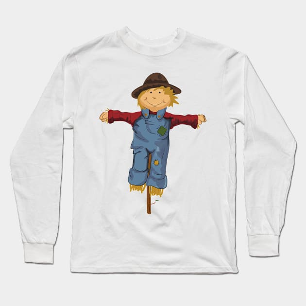 Scarecrow Long Sleeve T-Shirt by nickemporium1